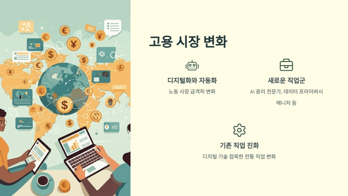 고용 시장 변화