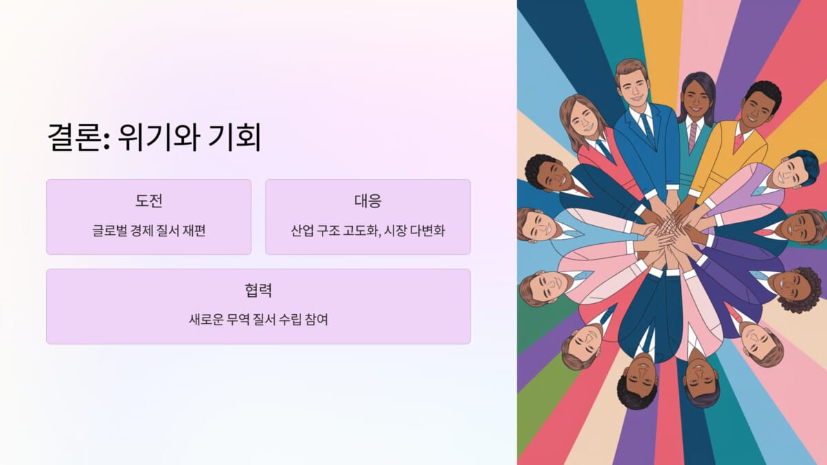 결론, 위기와 기회