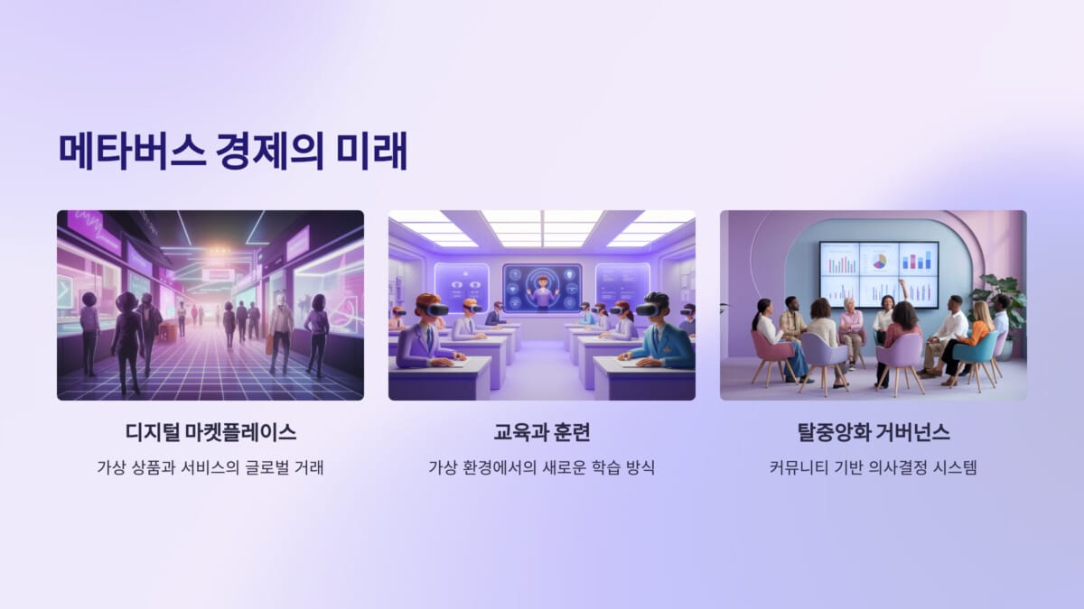 메타버스 경제의 미래